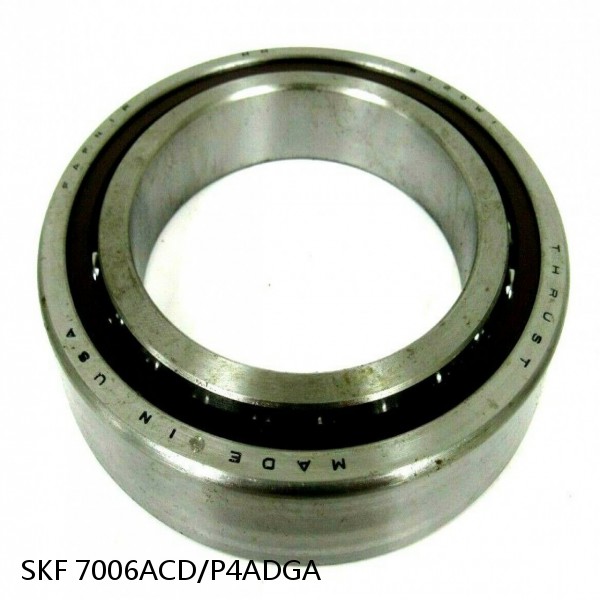 7006ACD/P4ADGA SKF Super Precision,Super Precision Bearings,Super Precision Angular Contact,7000 Series,25 Degree Contact Angle