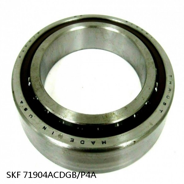 71904ACDGB/P4A SKF Super Precision,Super Precision Bearings,Super Precision Angular Contact,71900 Series,25 Degree Contact Angle