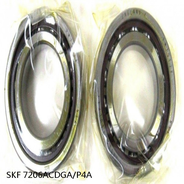 7206ACDGA/P4A SKF Super Precision,Super Precision Bearings,Super Precision Angular Contact,7200 Series,25 Degree Contact Angle