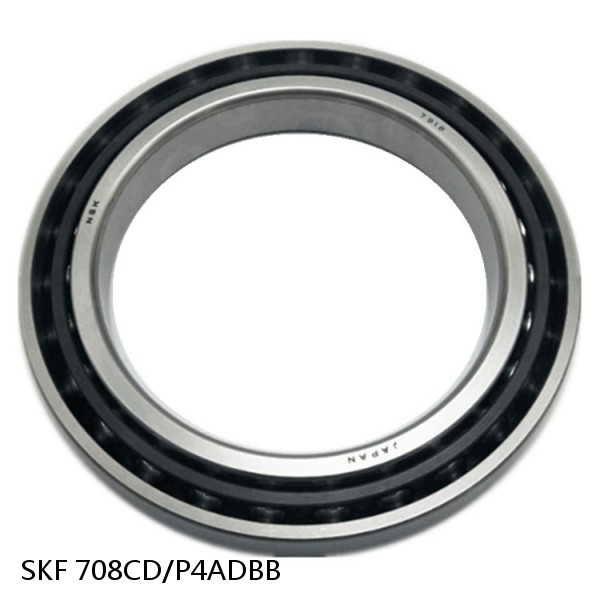 708CD/P4ADBB SKF Super Precision,Super Precision Bearings,Super Precision Angular Contact,7000 Series,15 Degree Contact Angle