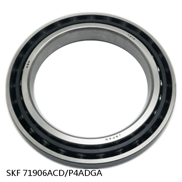 71906ACD/P4ADGA SKF Super Precision,Super Precision Bearings,Super Precision Angular Contact,71900 Series,25 Degree Contact Angle